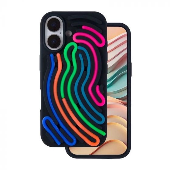 Coque ARTLINE 3D iPhone 17 noir