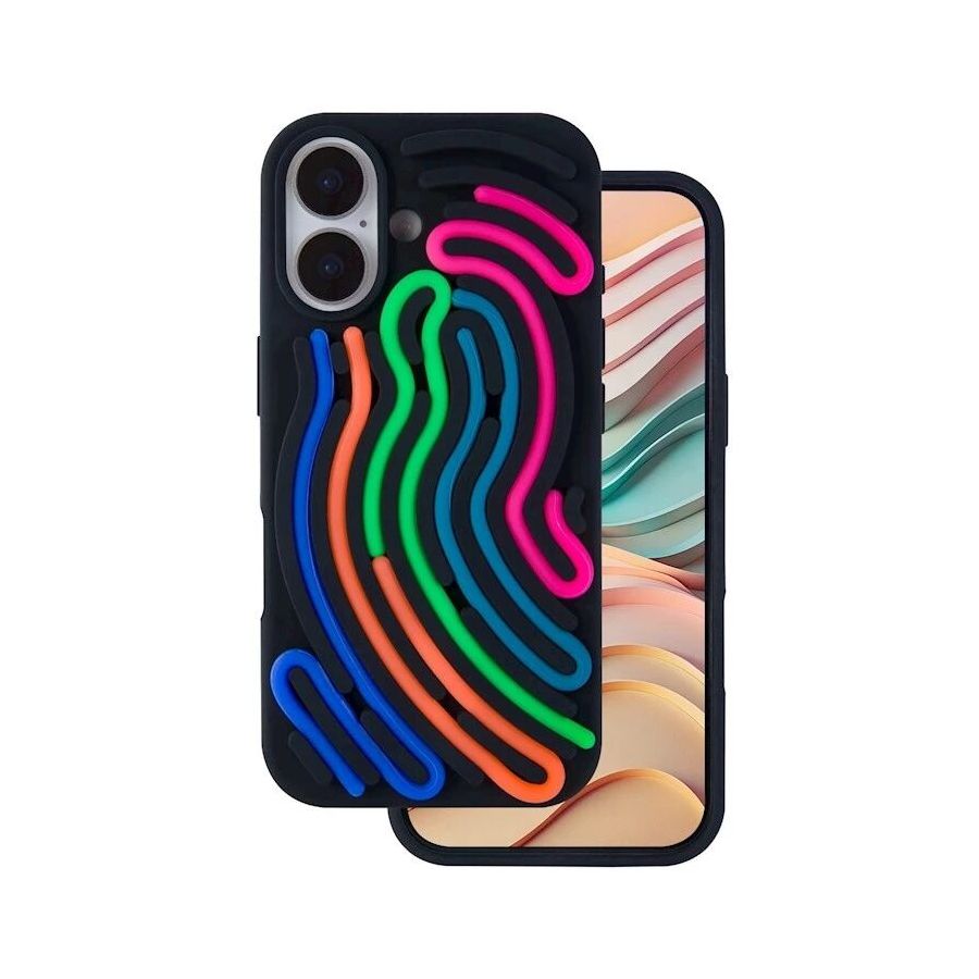 Coque ARTLINE 3D iPhone 17 noir