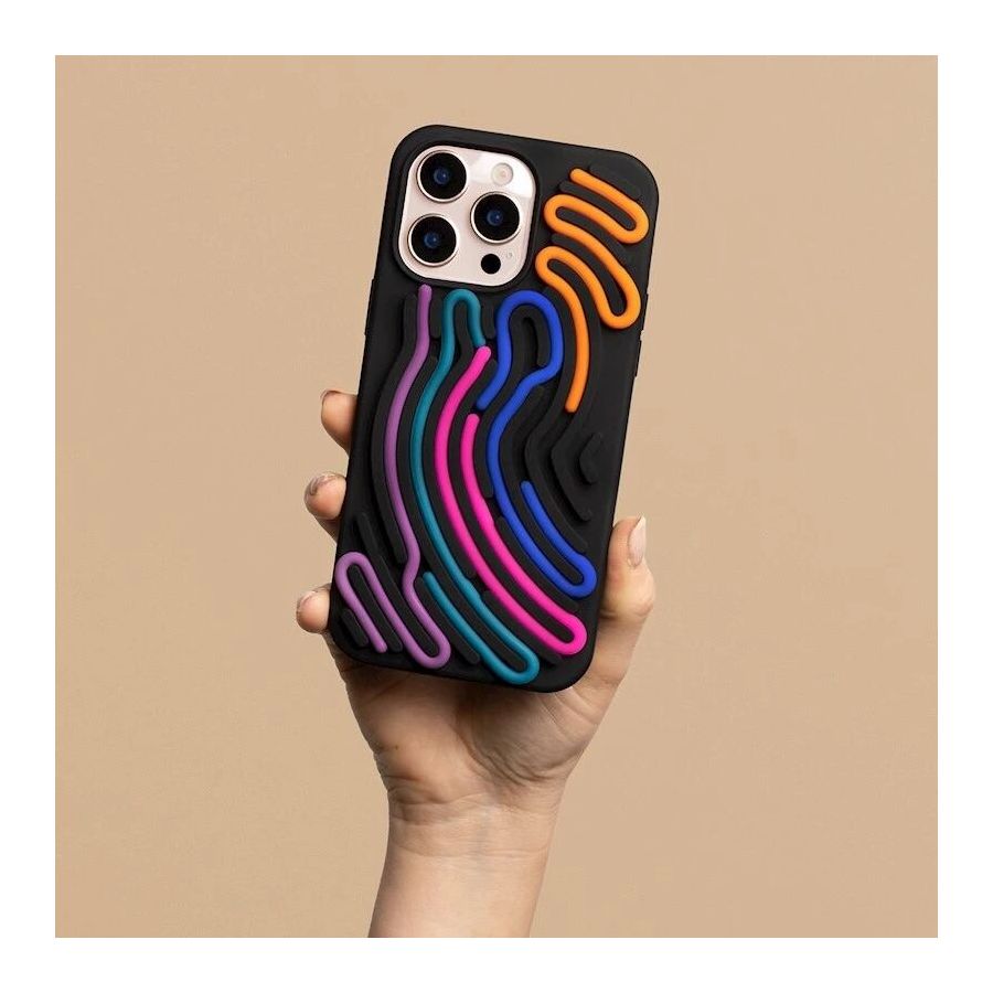 Coque ARTLINE 3D iPhone 17 noir