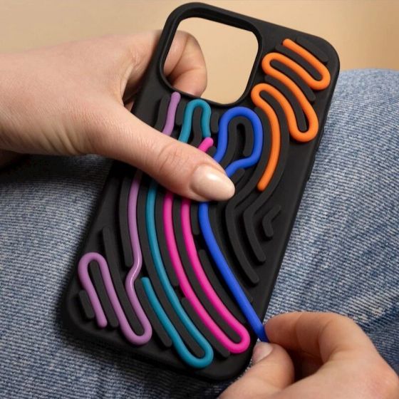 Coque ARTLINE 3D iPhone 17 noir