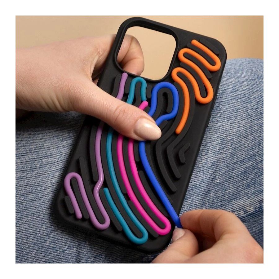 Coque ARTLINE 3D iPhone 17 noir
