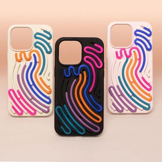 Coque ARTLINE 3D iPhone 17 noir