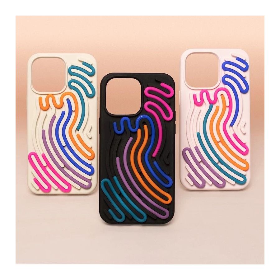 Coque ARTLINE 3D iPhone 17 noir