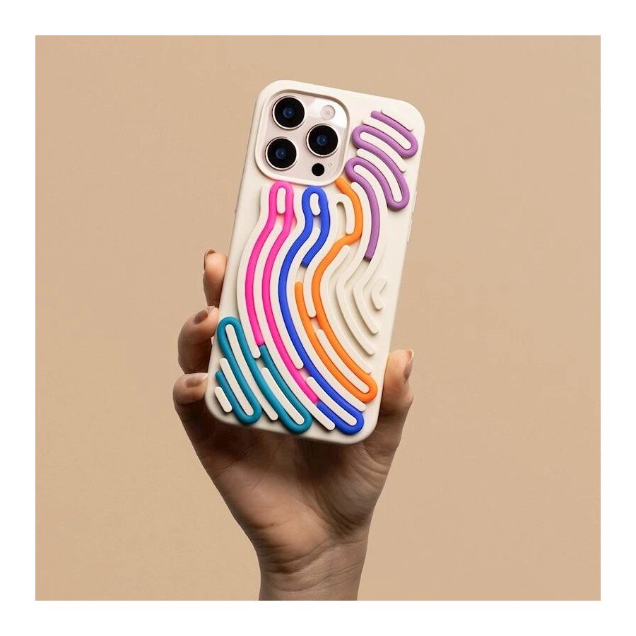 Coque ARTLINE 3D iPhone 17 Beige