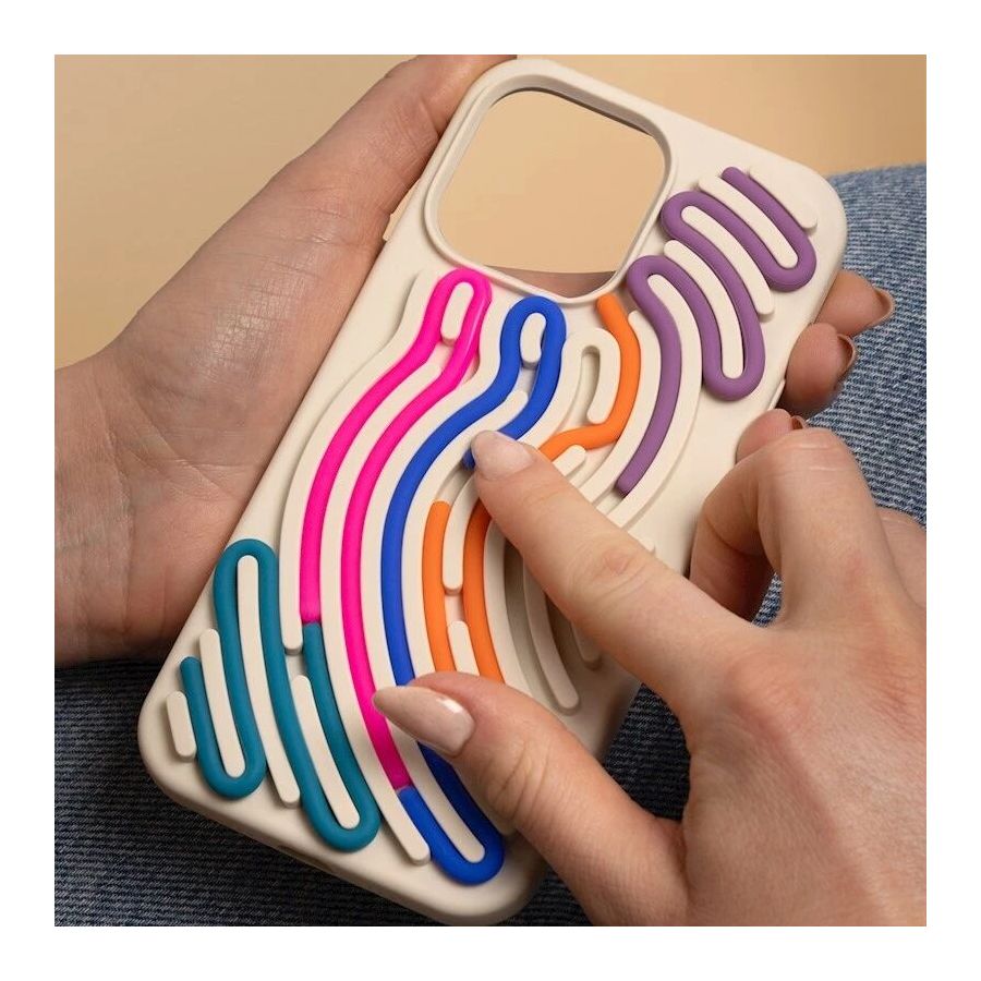 Coque ARTLINE 3D iPhone 17 Beige