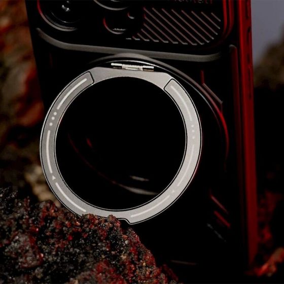 Coque ARMOR RING 360? MAG iPhone 17 noir