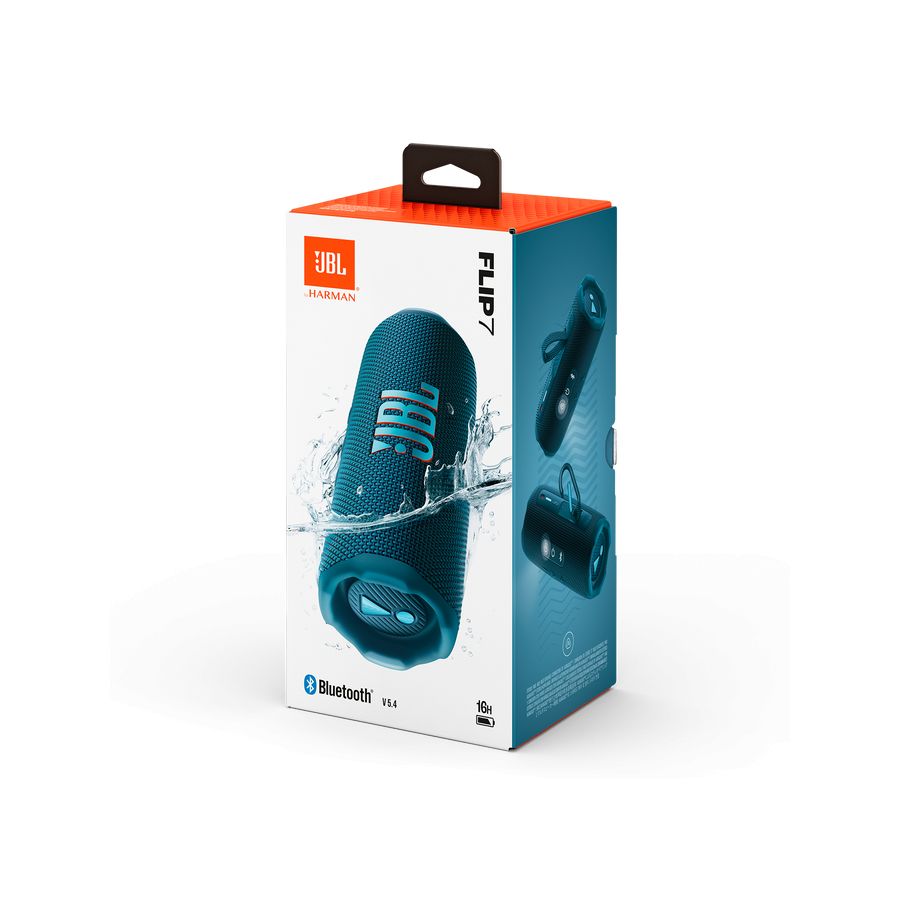 Enceinte Bluetooth sans fil JBL Flip 7 - JBLFLIP7BLU - Bleu