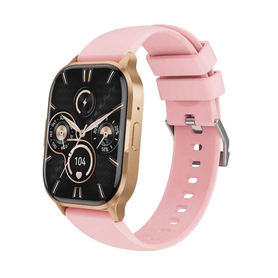 Montre connectée avec écran AMOLED et fonctions sport XO J10 Rose