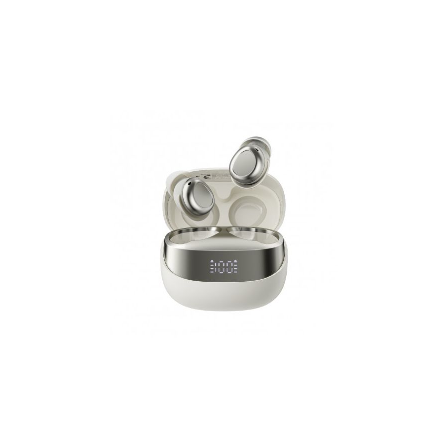 Blackview Airbuds 9 (Écran d'Affichage - Bluetooth 5.4) Blanc