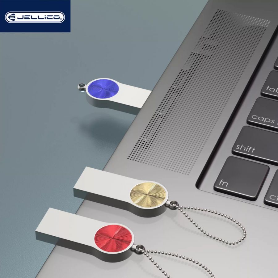Clé USB JELLICO V08 64go rouge (Boite/ Blister)