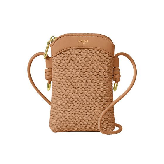 copy ofSacoche Bandoulière Crossbody Phone Bag, Dune Marron