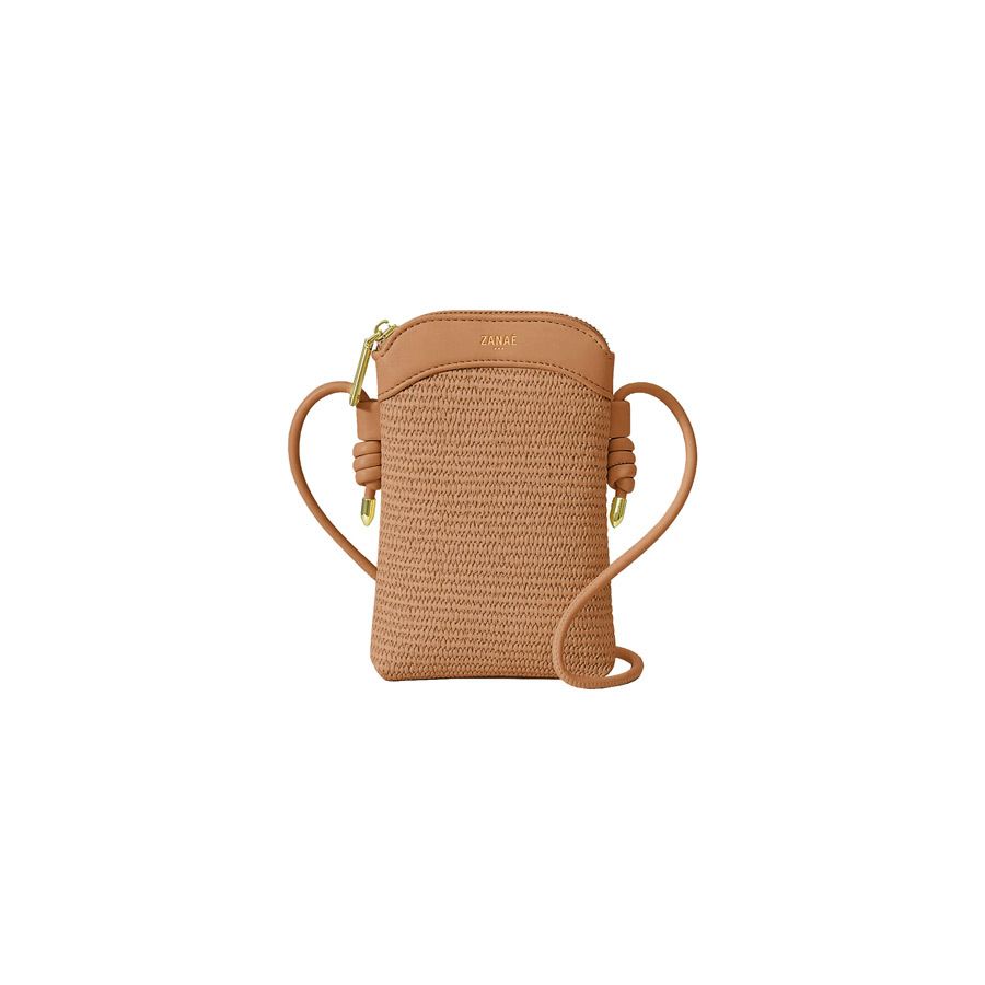copy ofSacoche Bandoulière Crossbody Phone Bag, Dune Marron
