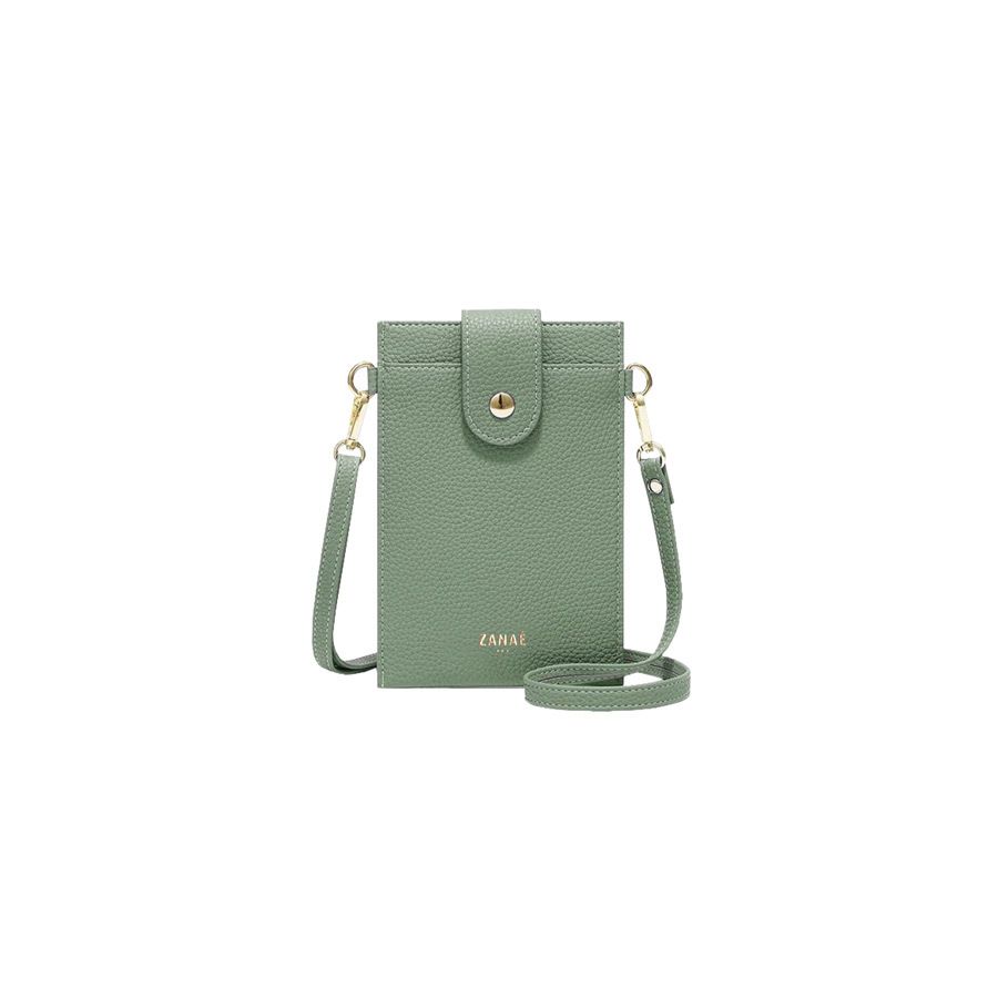 Sacoche Bandoulière Crossbody phone bag Meeting, Break Time Vert