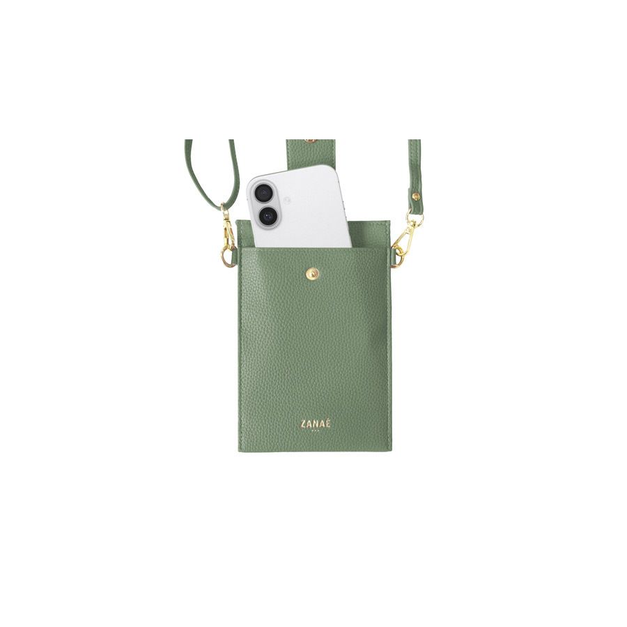 Sacoche Bandoulière Crossbody phone bag Meeting, Break Time Vert