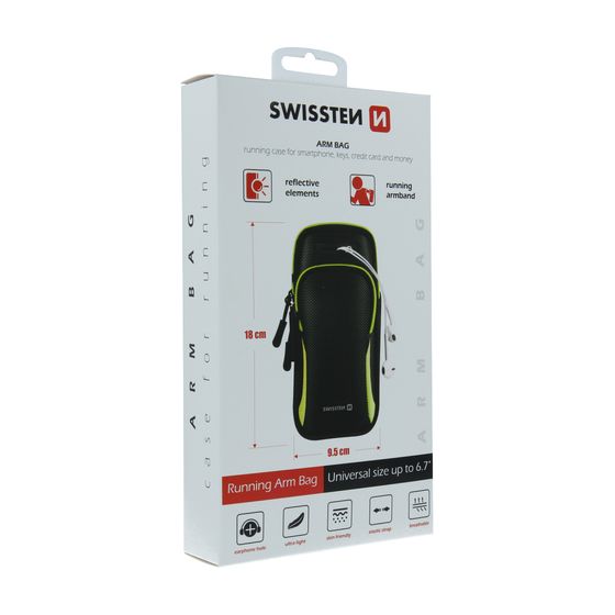 Brassard et pochette de sport Swissten - Taille 6.7"