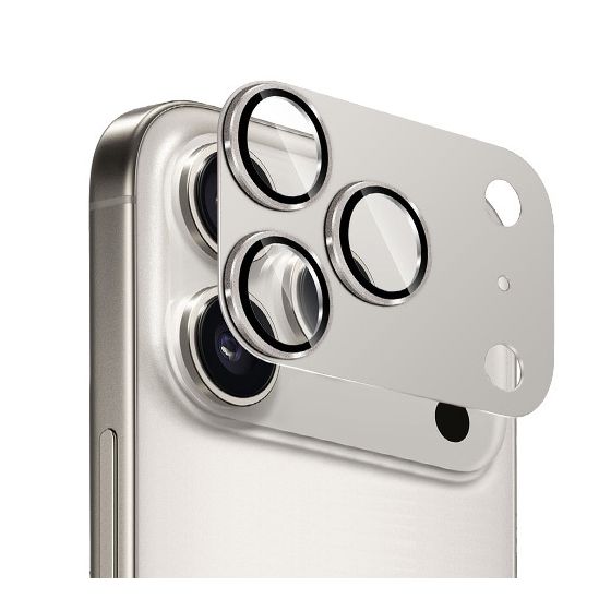 Verre Caméra arrière Pour iPhone 17 Pro Max Silver
