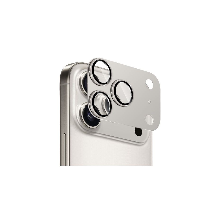Verre Caméra arrière Pour iPhone 17 Pro Max Silver