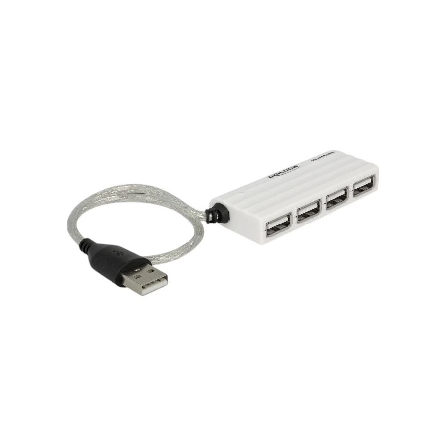 Hub USB 4 Ports USB2.0 Delock 480Mbps
