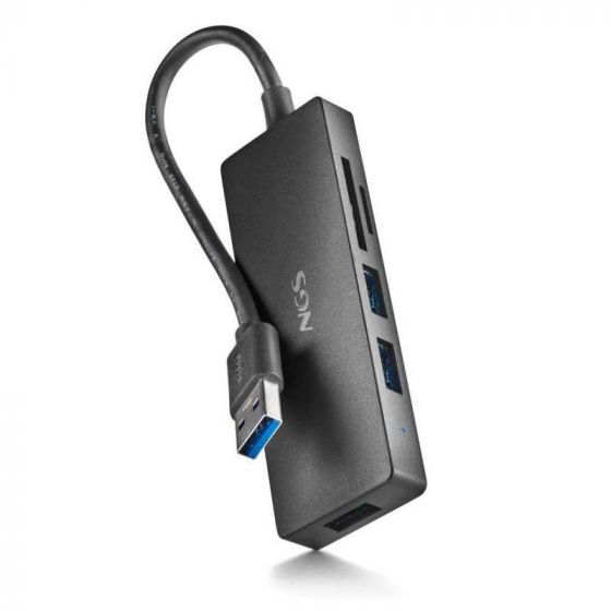 NGS - IHUB READER - USB 3.0 - 3x USB 3.0 / Lecteur de Carte