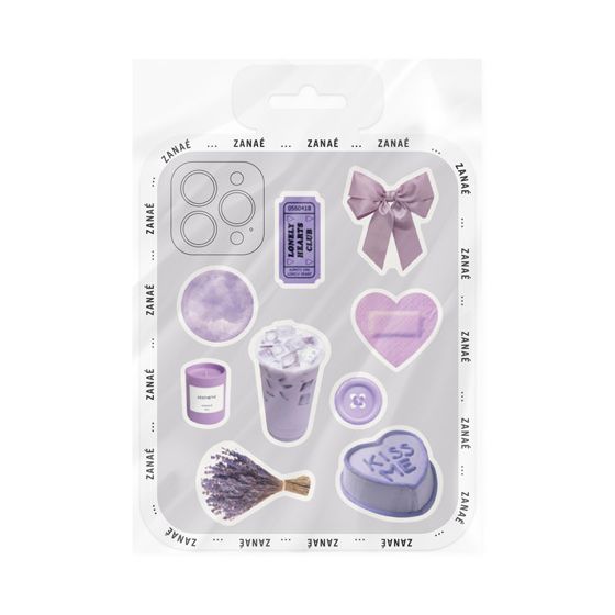 Stickers pour Smartphone Purple Haze 2D