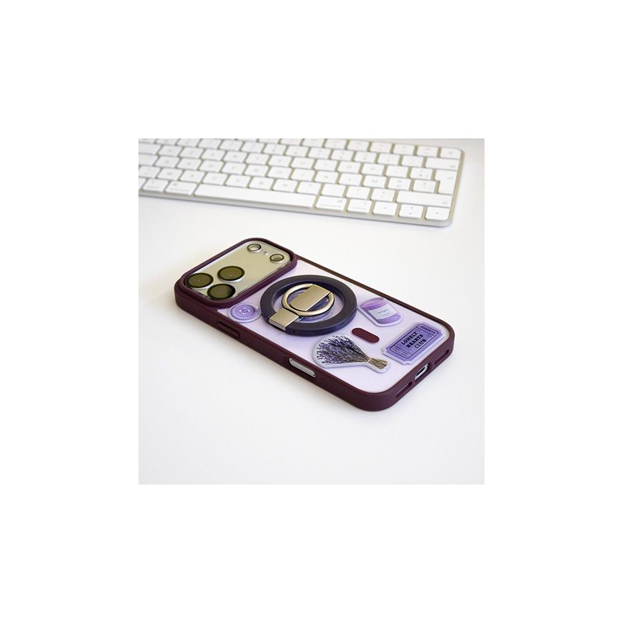 Stickers pour Smartphone Purple Haze 2D
